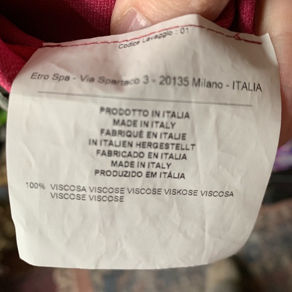 RARE Etro Multicolor Paisley Shirt - Picture 6 of 9